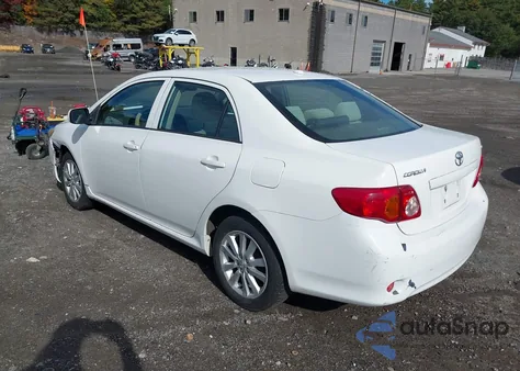 2009 Toyota Corolla Le z USA, uszkodzony, nr VIN JTDBL40E19J021756